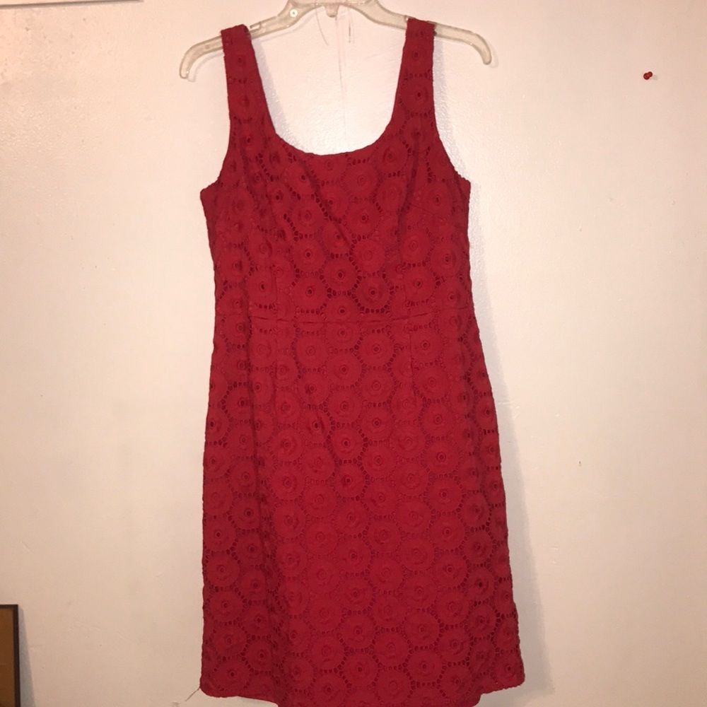 Red dress